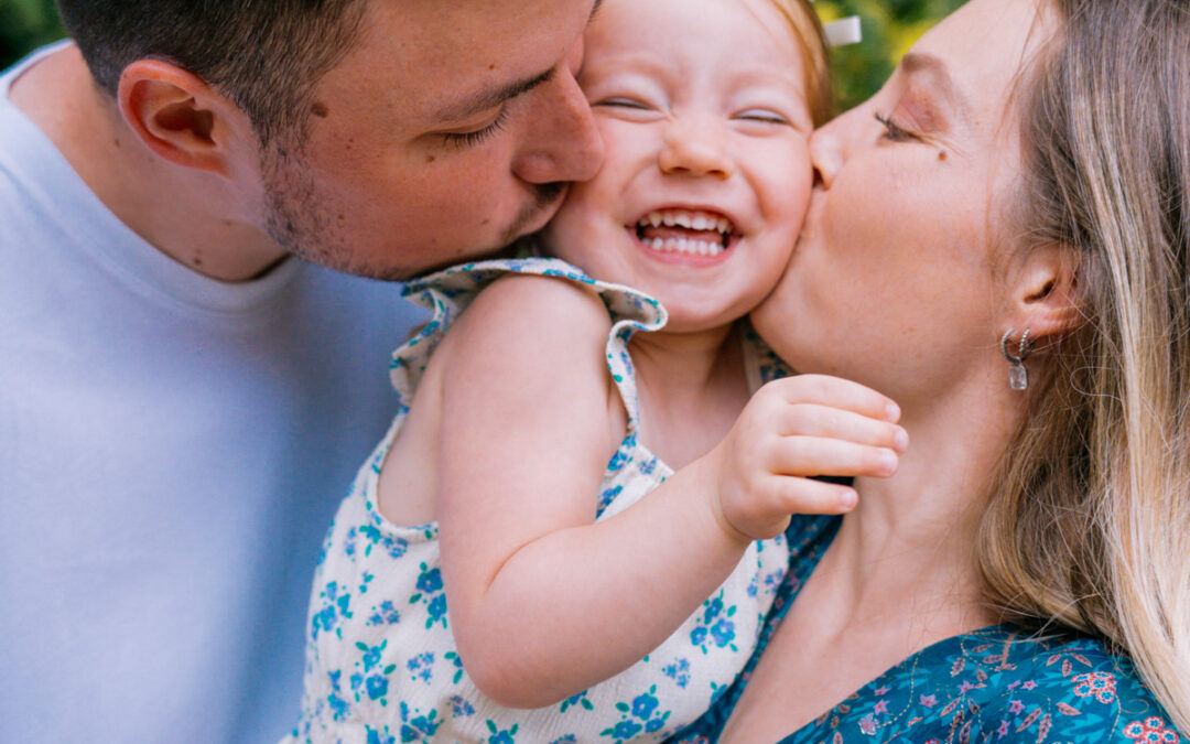 Séance photo famille au Parc du Thabor à Rennes